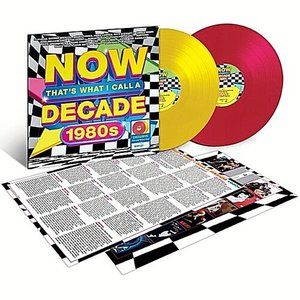 NOW That's What I Call A Decade 1980s (2-LP) ~ Exclusive Colored Vinyl ~ Sealed!